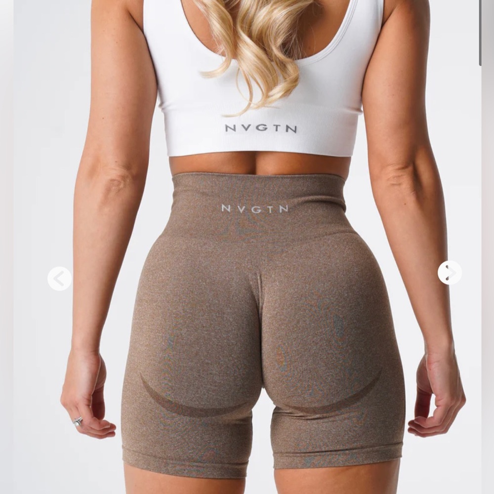 Nvgtn Mocha Contour Seamless Shorts